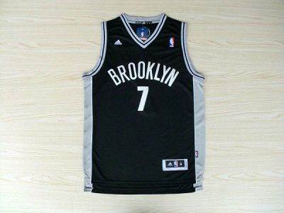 Maillot De Basket Brooklyn Nets Earvin Johnson 7 Noir